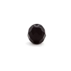 Online facettierte Glasperlen 8mm Black Kleinteile