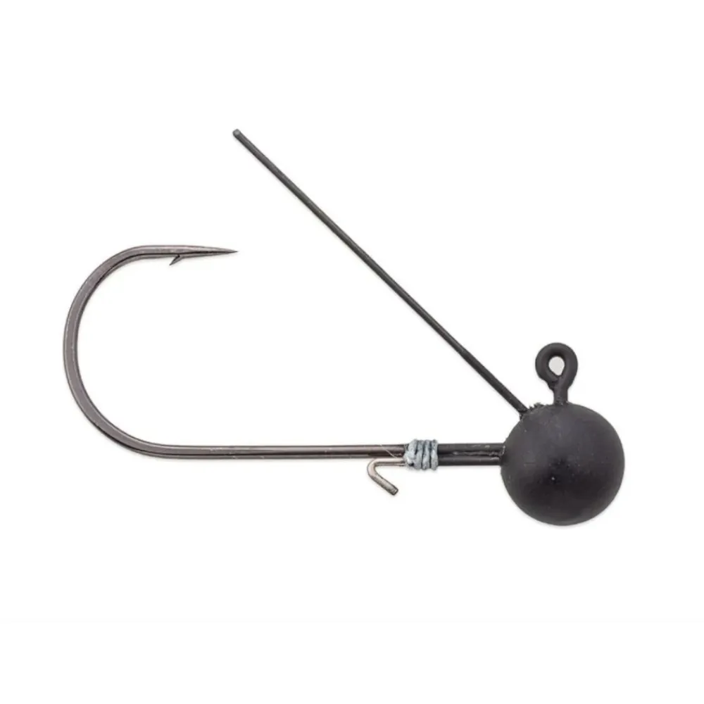 Clearance Tungsten Weedless Rundkopf Jig #3/0 10,5g Jigköpfe