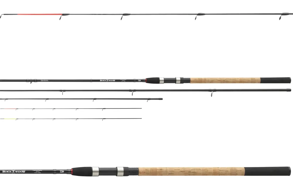 Online Black Widow Feeder 3,30m max.100g Feeder-Ruten