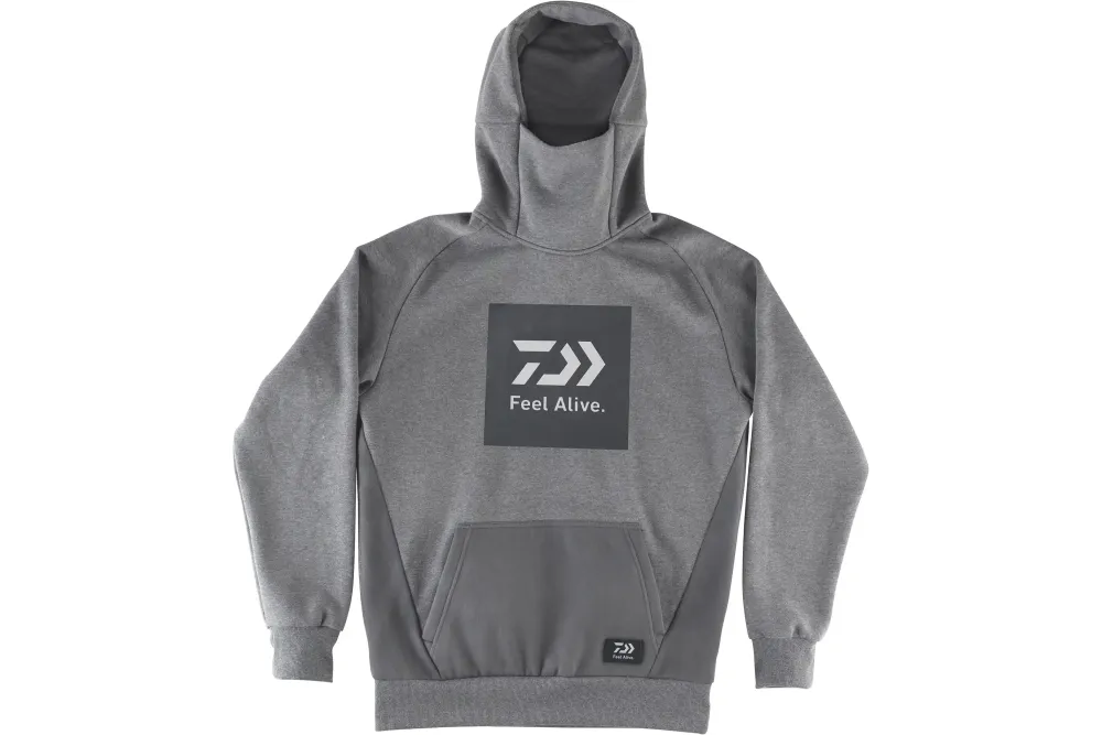 Sale D-Vec Snood Hoodie FA Grau #M Pullover & Hoodies