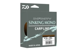 Clearance Infinity Sinking Mono Carp Line 500m Braun 0,28mm Hauptschnüre|Schnüre