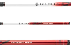 Hot Ninja X-Compact Pole 4,00m Reise-Ruten|Stippen