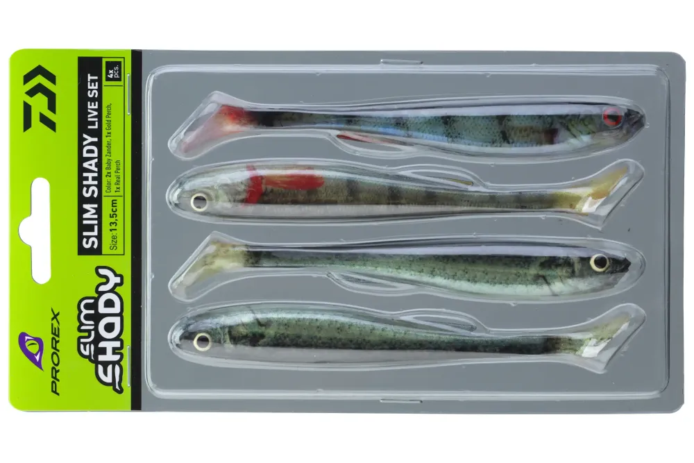 Sale Prorex Slim Shady 13,5cm Color Mix 1 Gummiköder