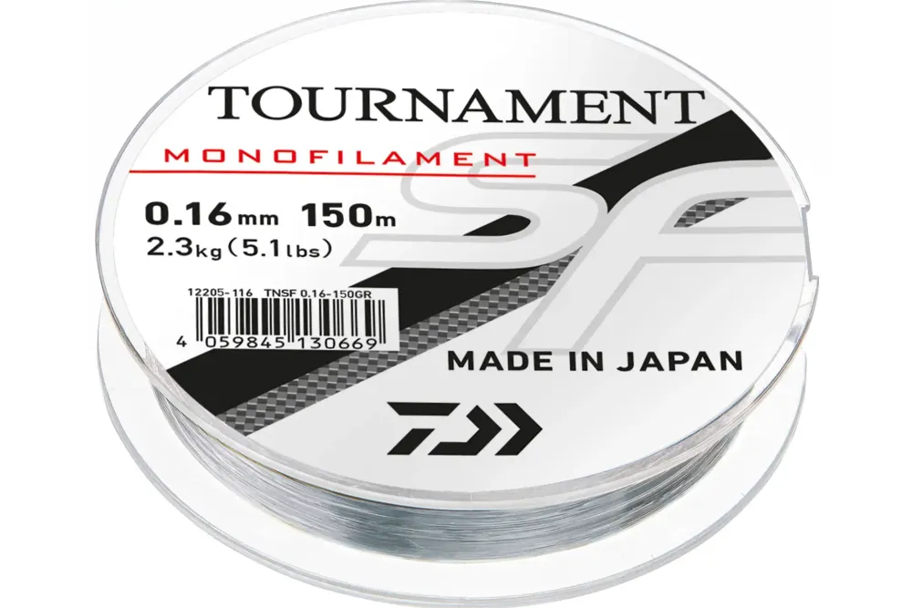 Sale Tournament SF 300m Grau Transp. 0,16mm Schnüre