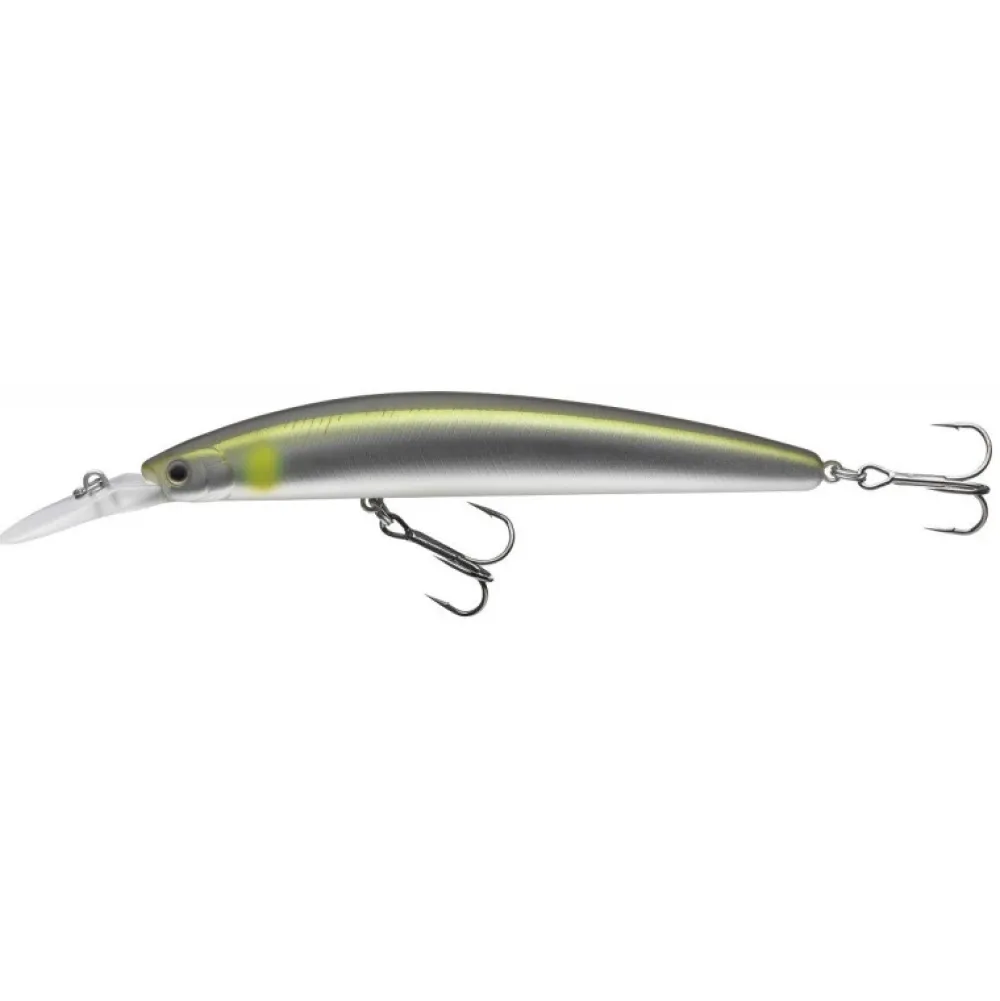 New Tournament XL Shiner 130F-MR Chart Back Pearl Hardbaits