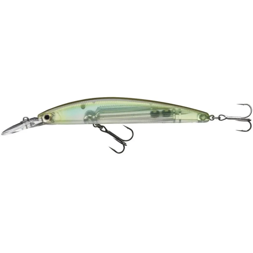 New Tournament XL Shiner 130F-MR Chart Back Pearl Hardbaits