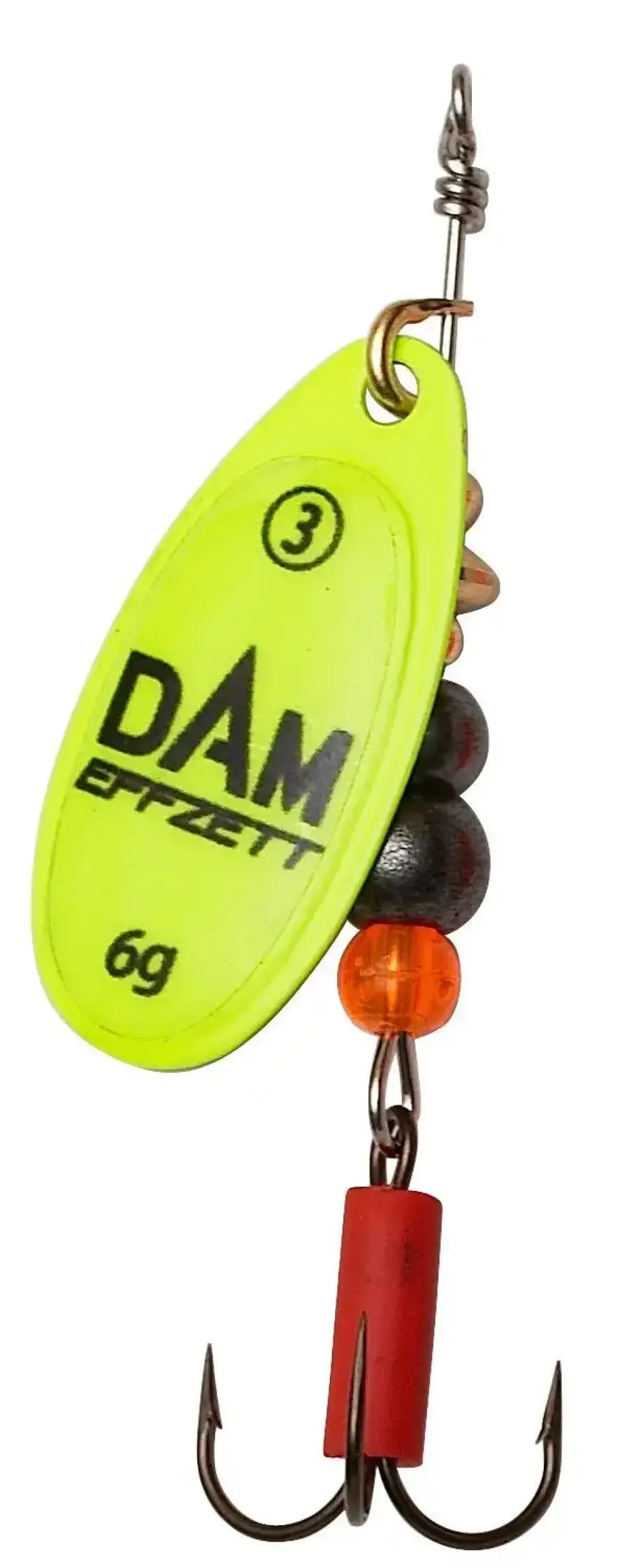 Online FZ Fluo Spinner #3 Yellow Metallköder