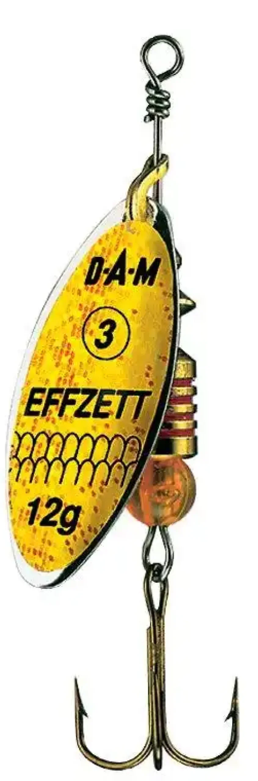 Discount FZ Predator Spinner #2 Reflex Yellow Metallköder