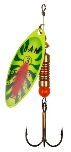 Discount FZ Predator Spinner #2 Reflex Yellow Metallköder