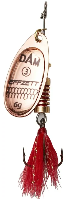 Hot FZ Standard Dressed Spinner #2 Stripe Metallköder