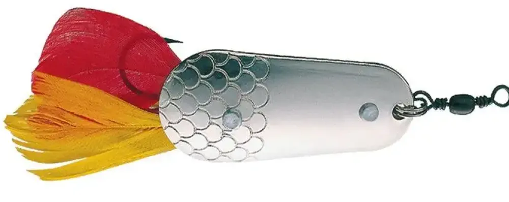 Sale FZ Weedless Blinker 5,5cm 22g Silver/Silver Metallköder