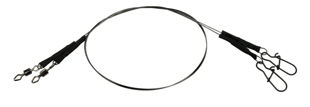 New Kink-Free Titanium Leader 30cm 15kg Vorfächer