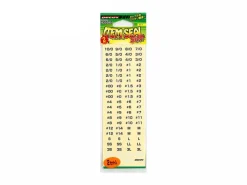 New C-1 Item Seal SIZE Aufkleber Merchandise