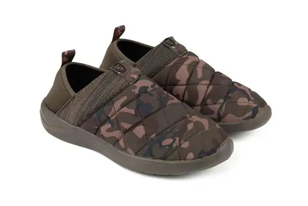 Hot Bivvy Slippers #44 Camo/Khaki Schuhe & Stiefel