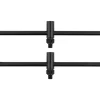 New Black Label Slim Adjustable 3 Rod Buzz Bars 220-250mm Rutenablagen