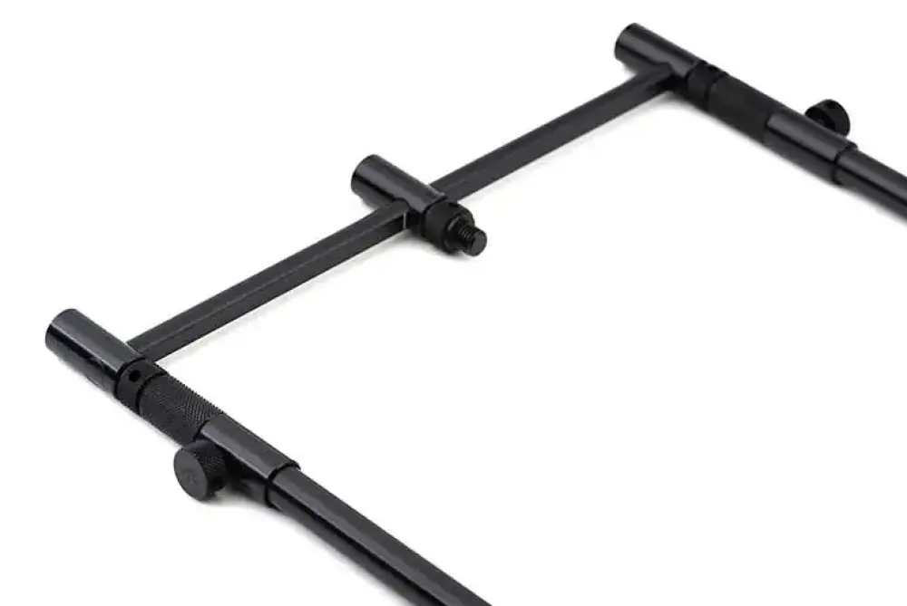 New Black Label Slim Adjustable 3 Rod Buzz Bars 220-250mm Rutenablagen