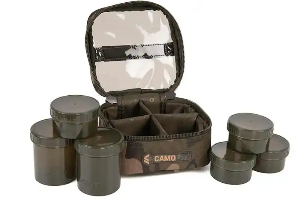 Outlet Camolite Hookbait Case 6 Pot Taschen & Rucksäcke