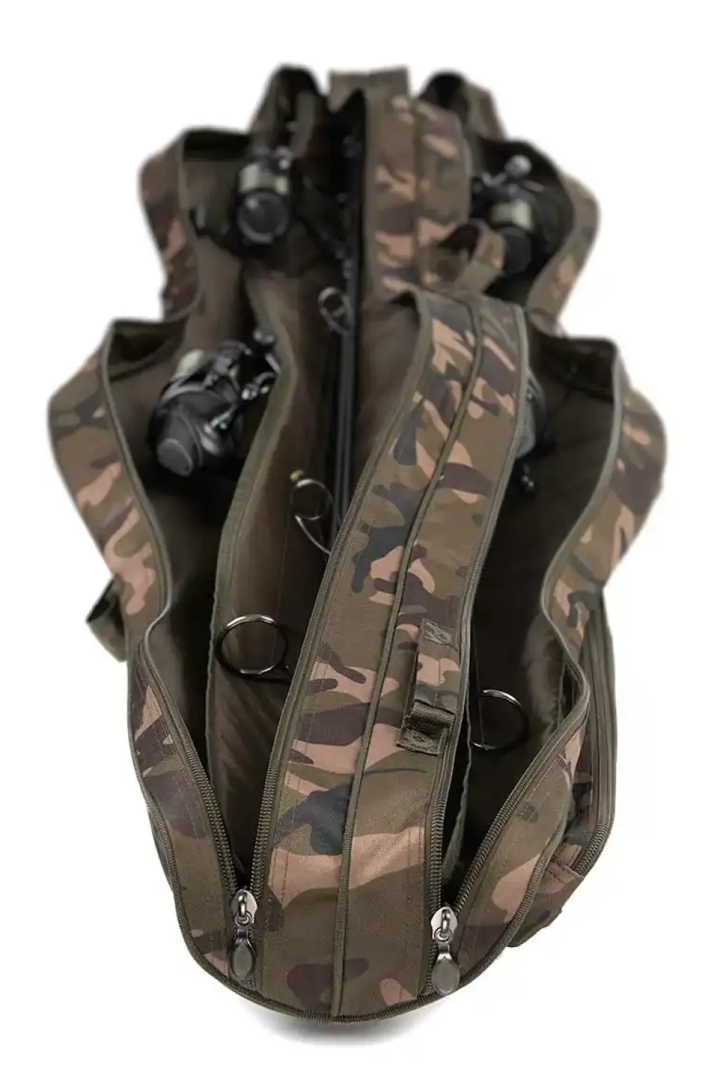 Hot Camolite 12' 4 Rod Hardcase Ruten-Zubehör|Taschen & Rucksäcke