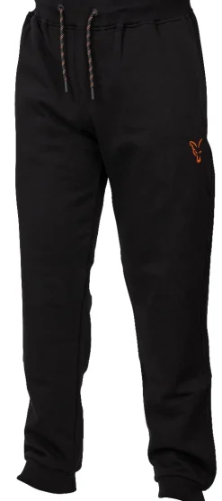 Online Collection Jogger #L Black/Orange Hosen