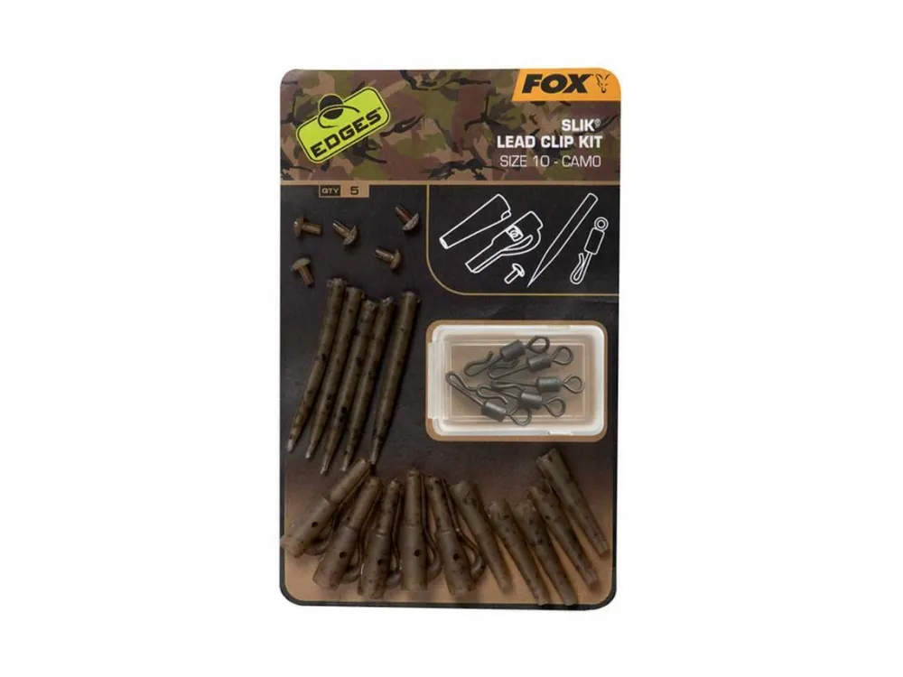 Hot EDGES Camo Slik Lead Clip Kit #10 Kleinteile