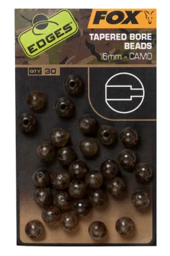 Hot EDGES Camo Tapered Bore Bead 6mm Kleinteile