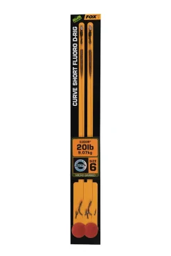 Outlet EDGES Curve Short Flouro D-Rigs #2 Haken