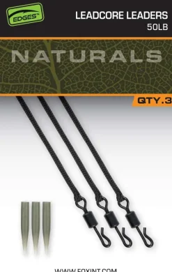 Outlet EDGES Naturals Leadcore Leaders Vorfächer