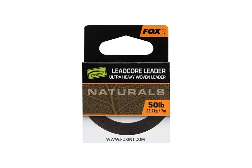 Clearance EDGES Naturals Leadcore 7m 50lb Vorfächer