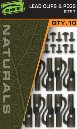 EDGES Naturals Lead Clips & Pegs #7 Kleinteile