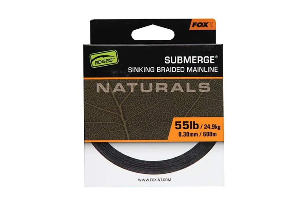 EDGES Naturals Submerge Braid 600m Green 0,20mm 15,8kg Schnüre