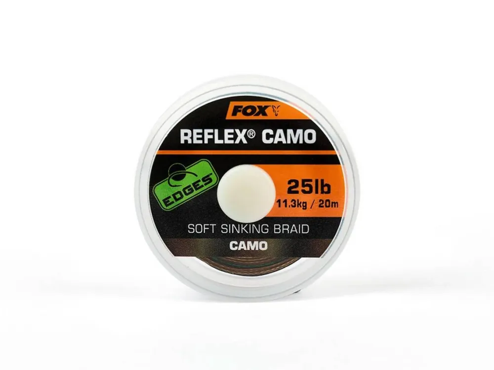 New EDGES Reflex Camo 20m 20lb Kleinteile|Vorfächer