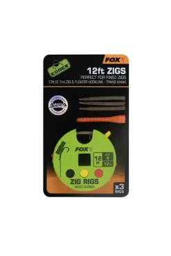 Discount EDGES Zig Rigs #8 12ft Haken