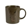 Outlet Head Ceramic Mug Green Camo Camping & Outdoor