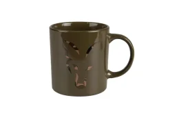 Outlet Head Ceramic Mug Green Camo Camping & Outdoor