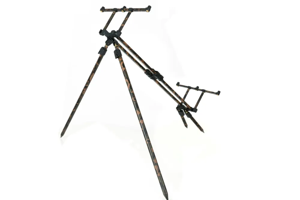 New Horizon Duo Camo 3 Rod Pod inc 2 x 36" Long Legs Rutenablagen