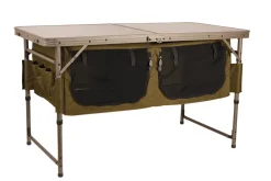 Discount Session Table with Storage Camping & Outdoor