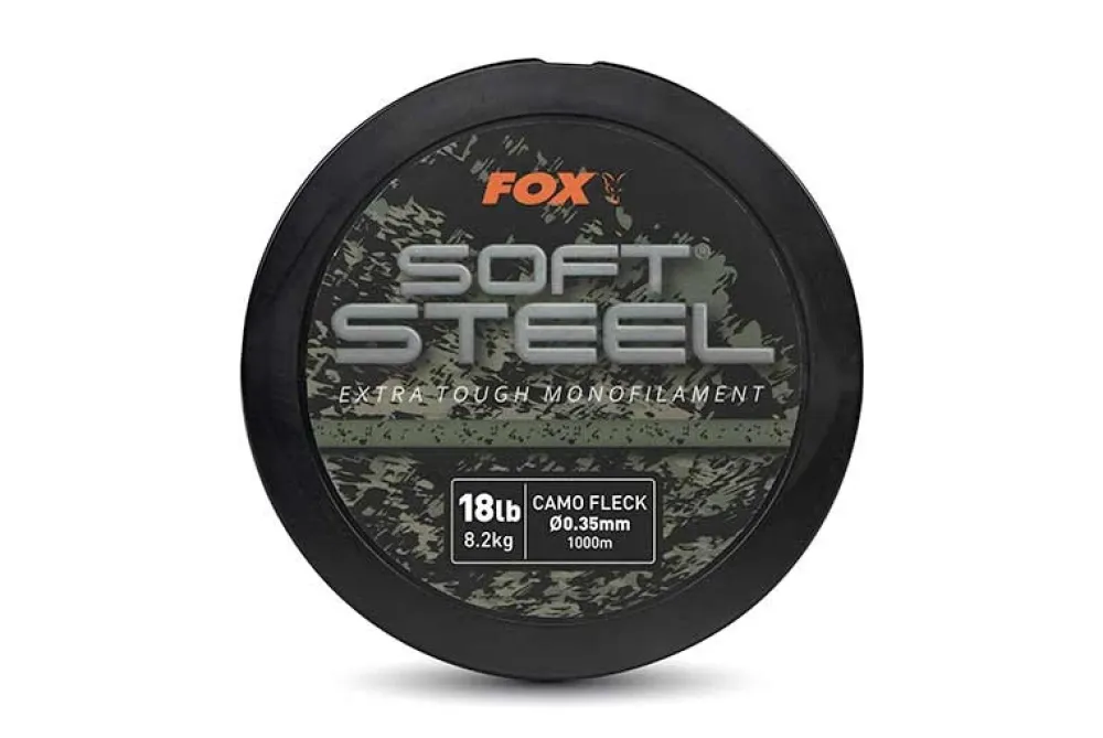 Soft Steel Fleck Camo Mono 1000m 0,30mm Hauptschnüre|Schnüre