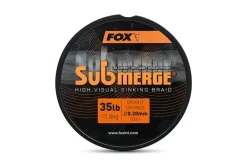 Clearance Submerge Orange Sinking Braid 300m Orange 0,20mm 15,8kg Hauptschnüre|Schnüre