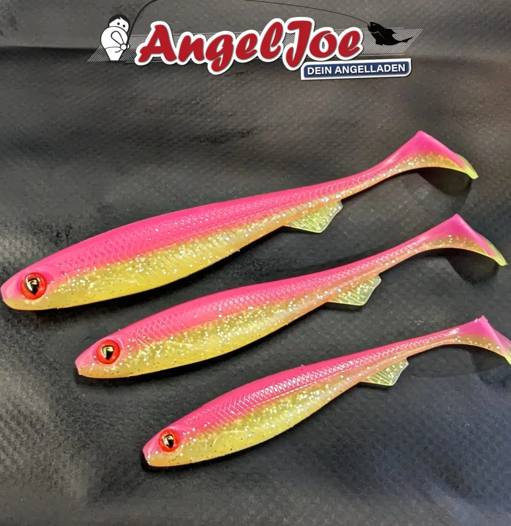 Sale Slick Shad AJ Spezial 9cm Black Chart Gummiköder