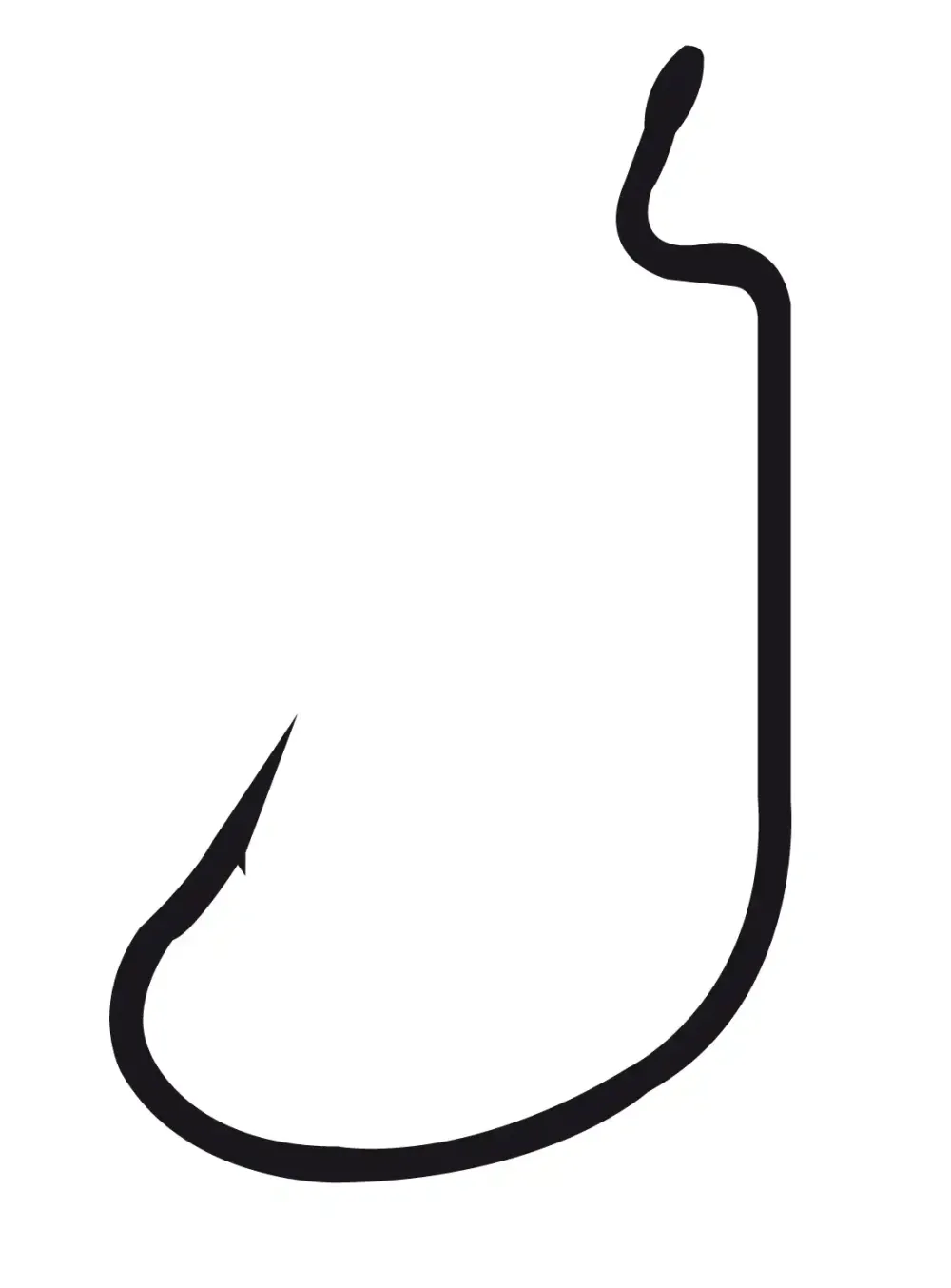 Worm 314 Hooks #4/0 Haken