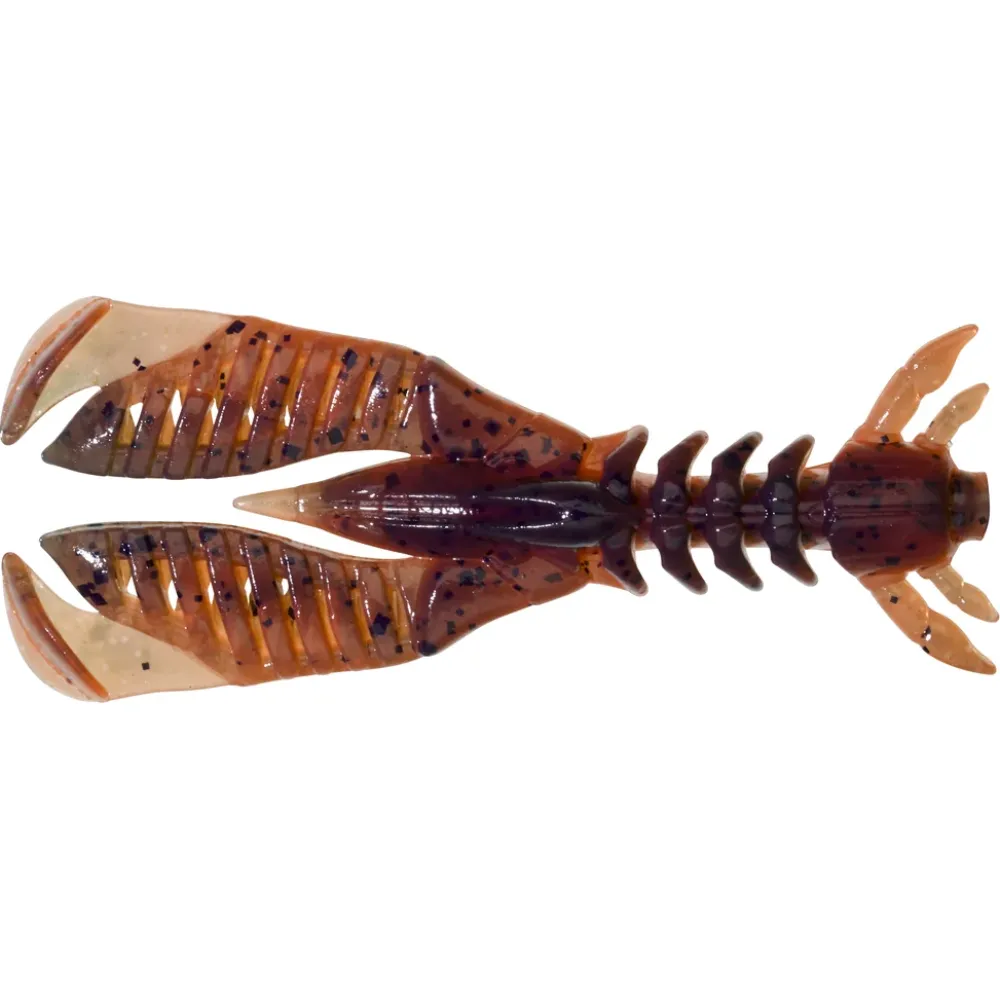 Sale Bleeker Slit Claw 2,2" Ebimiso Red Flake Gummiköder