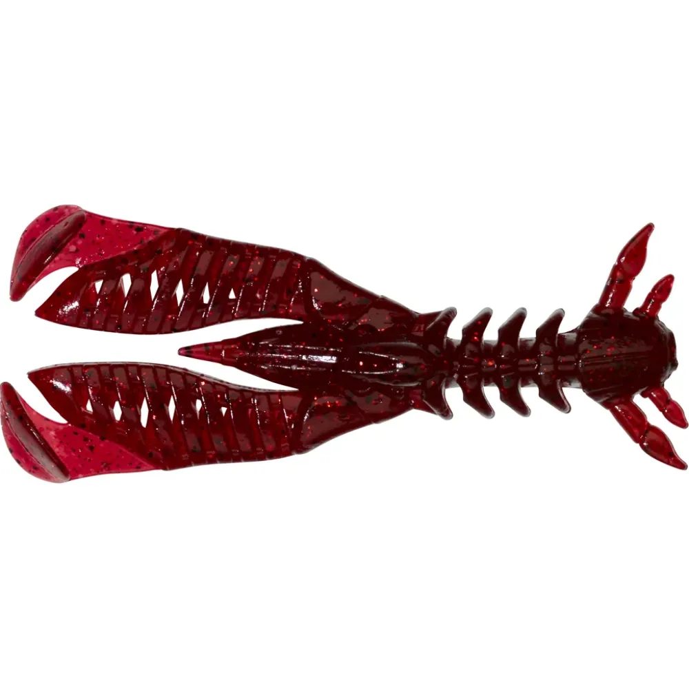 Sale Bleeker Slit Claw 2,2" Ebimiso Red Flake Gummiköder