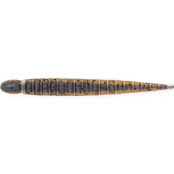 Clearance Custom Leech 3" Green Pumpkin PP. Fliegenbindematerialien