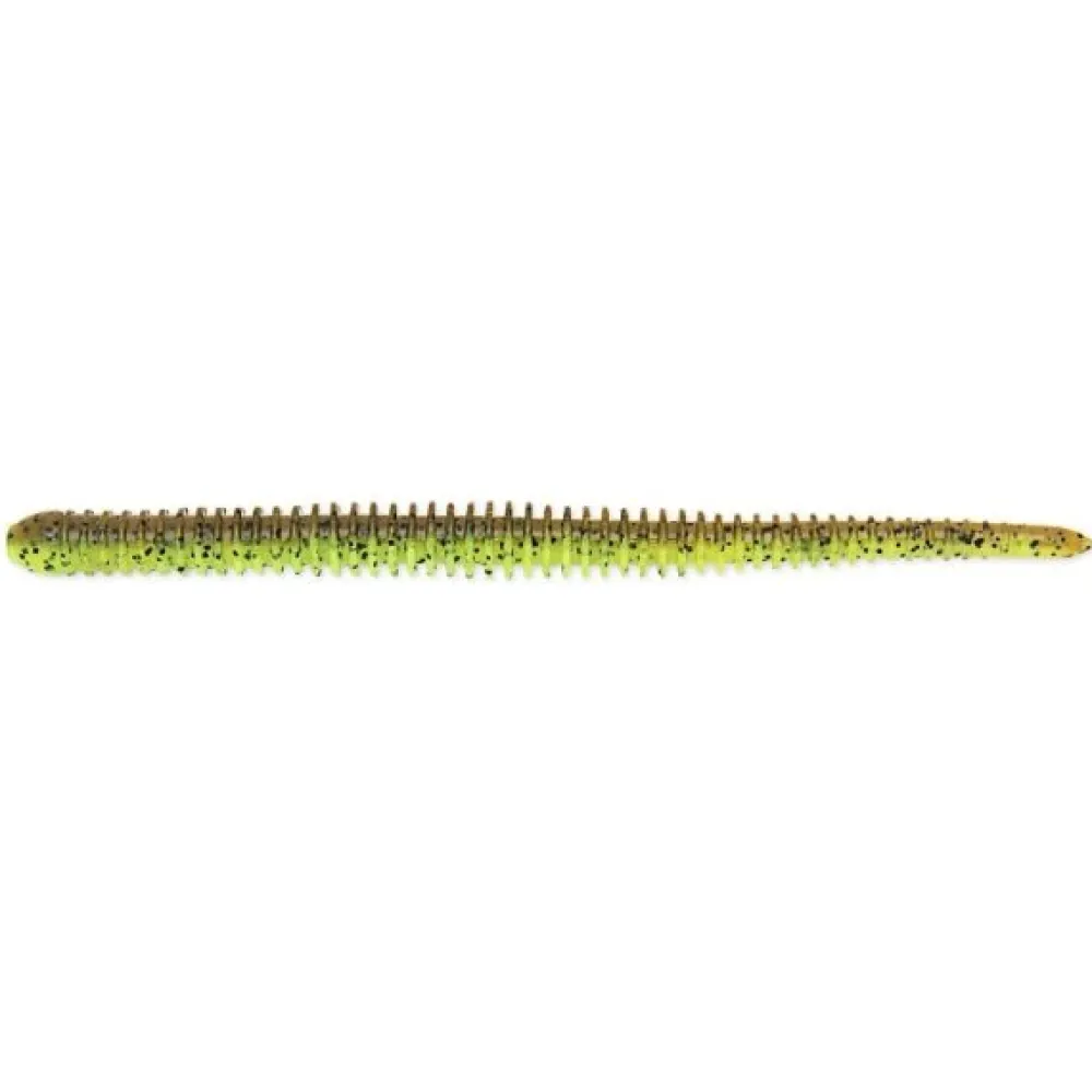 Clearance Easy Shaker 4,5" Green Pumpkin Chartreuse Gummiköder