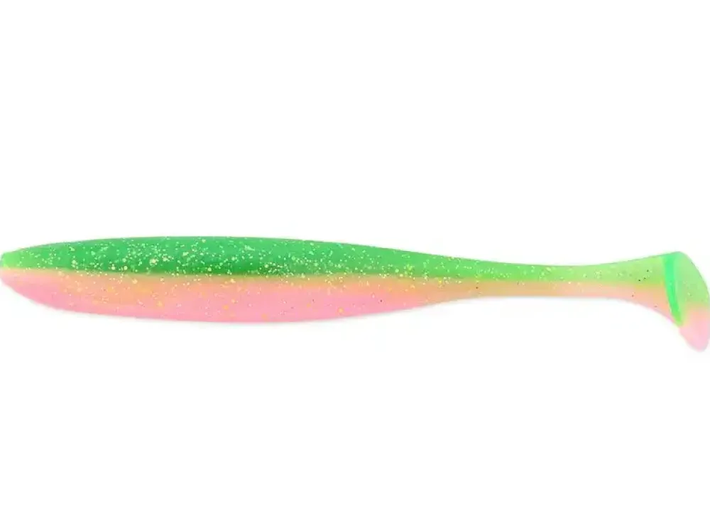 Sale Easy Shiner 8" Green Pumpkin Chartreuse Gummiköder