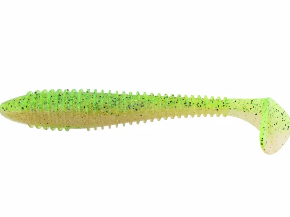 New Fat Swing Impact 6,8" Lime / Chartreuse Gummiköder
