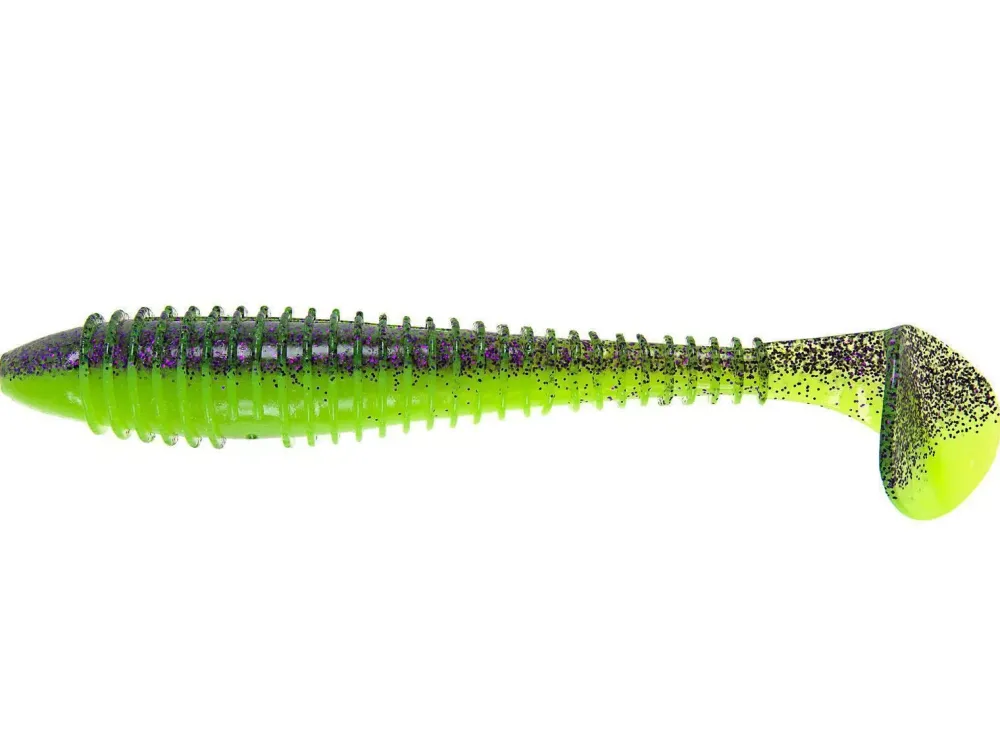 New Fat Swing Impact 6,8" Lime / Chartreuse Gummiköder