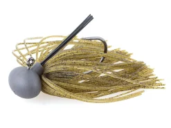 New Rubber Jig Model II (Version 2) 7g Dark Green Pumpkin Jigköpfe