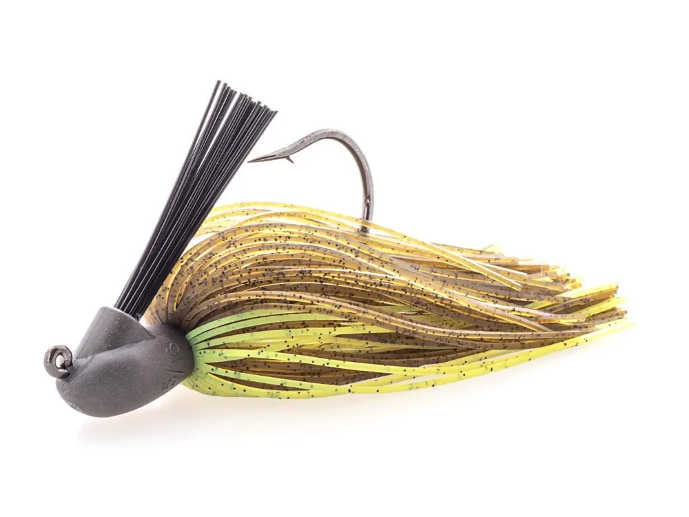 Hot Rubber Jig Model I (Version 2) 9g Black Red Jigköpfe