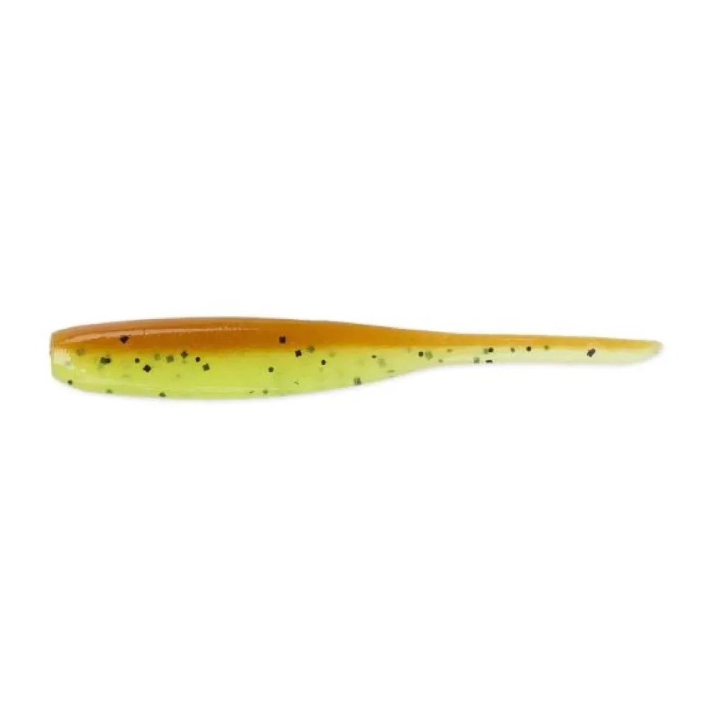 Best Shad Impact 2" Green Pumpkin Chartreuse Gummiköder